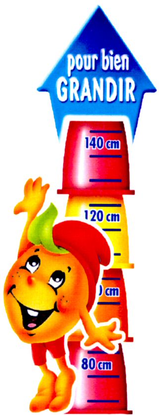 Paraqitja e markës pour bien GRANDIR