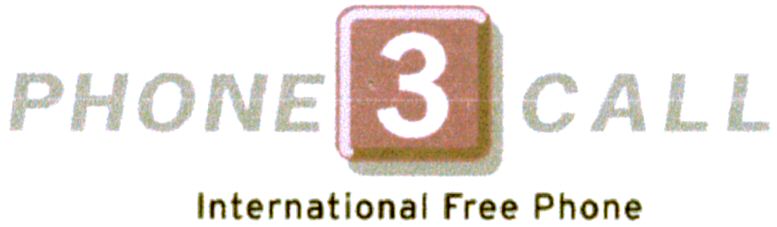 Paraqitja e markës PHONE 3 CALL International Free Phone