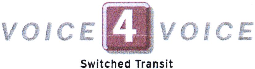 Paraqitja e markës VOICE 4 VOICE Switched Transit