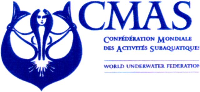 Paraqitja e markës CMAS CONFEDERATION MONDIALE DES ACTIVITES SUBAQUATIQUES WORLD UNDERWATER FEDERATION