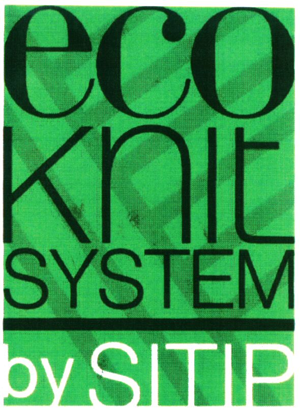 Paraqitja e markës eco Knit SYSTEM by SITIP