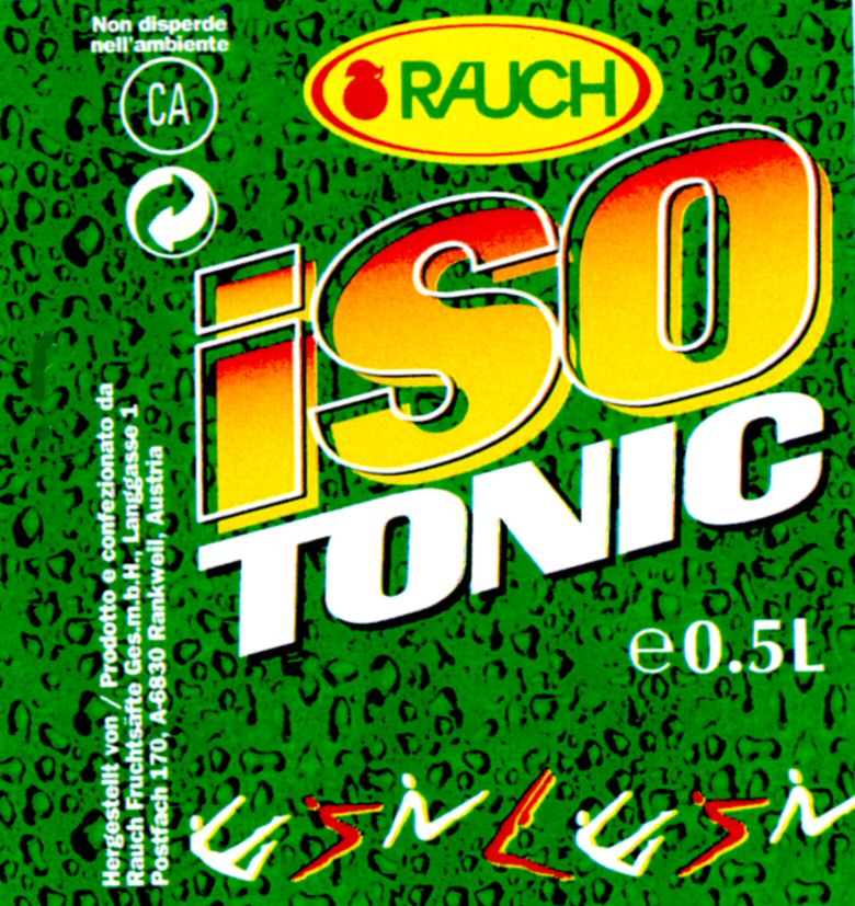 Paraqitja e markës ISO TONIC RAUCH