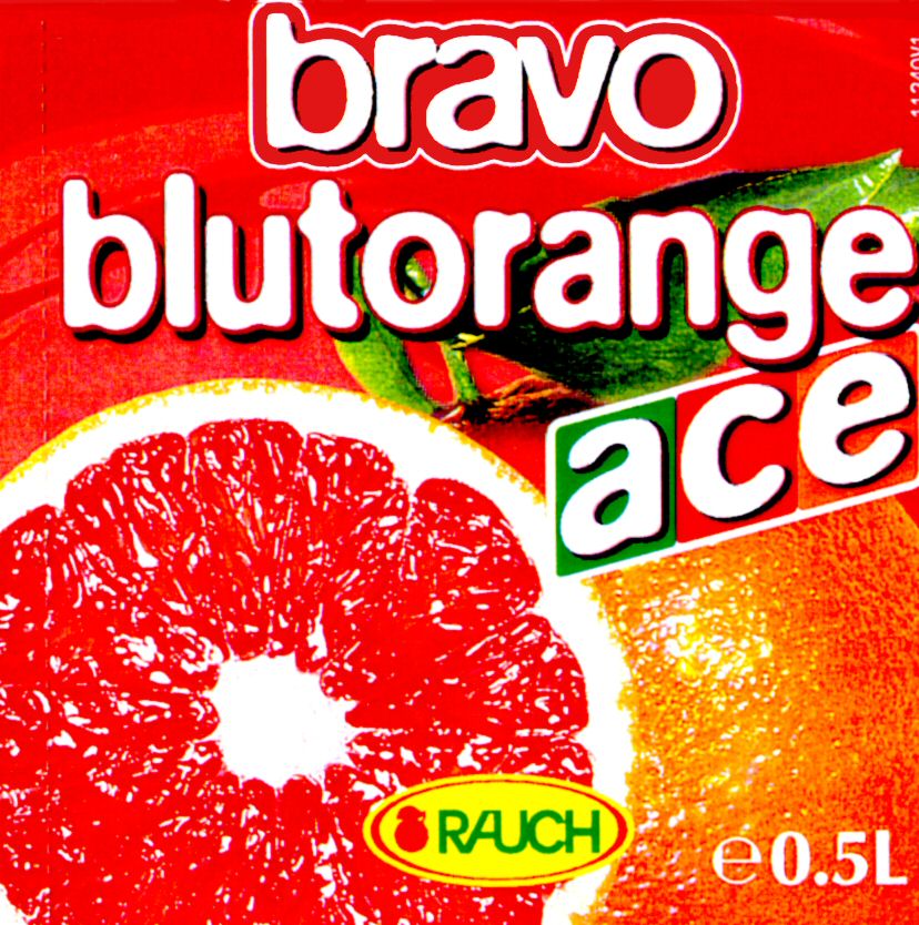 Paraqitja e markës bravo blutorange ace RAUCH