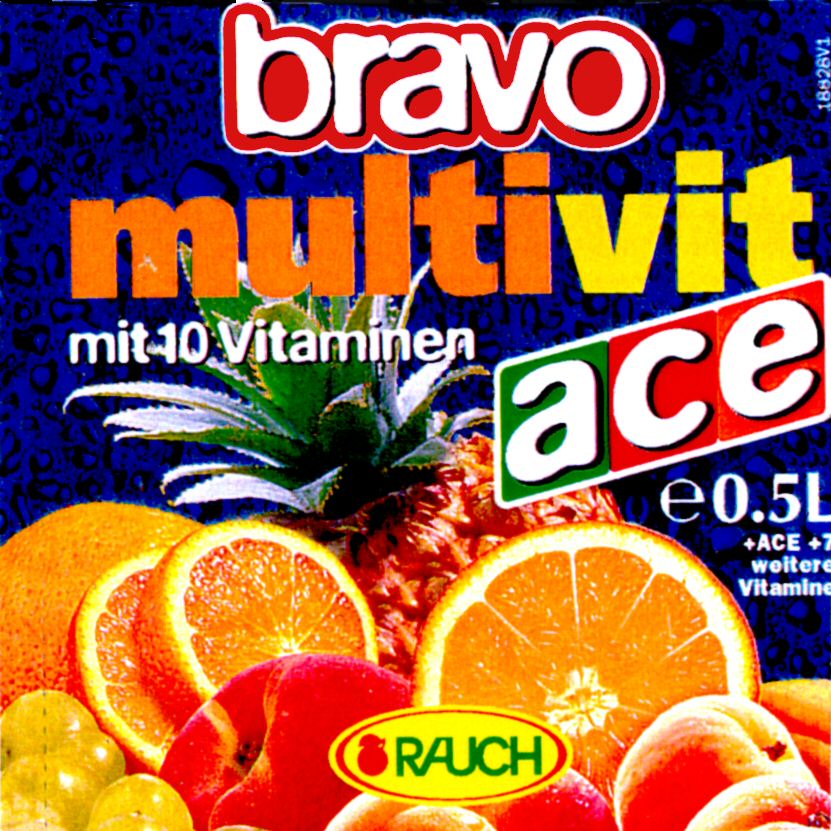 Paraqitja e markës bravo multivit ace RAUCH