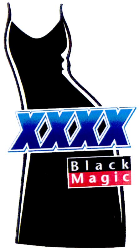Paraqitja e markës XXXX Black Magic