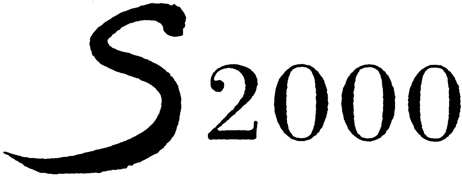 Paraqitja e markës S 2000