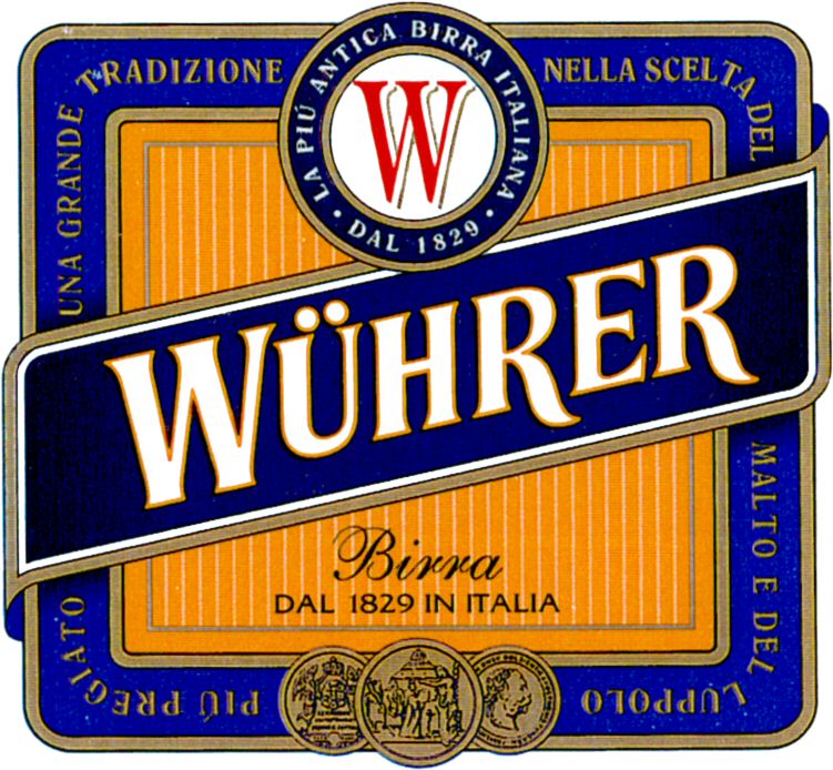 Paraqitja e markës WÜHRER LA PIÚ ANTICA BIRRA ITALIANA