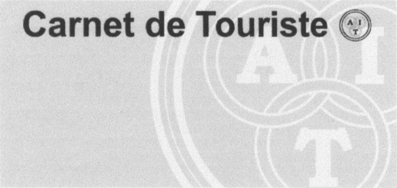Paraqitja e markës Carnet de Touriste AIT
