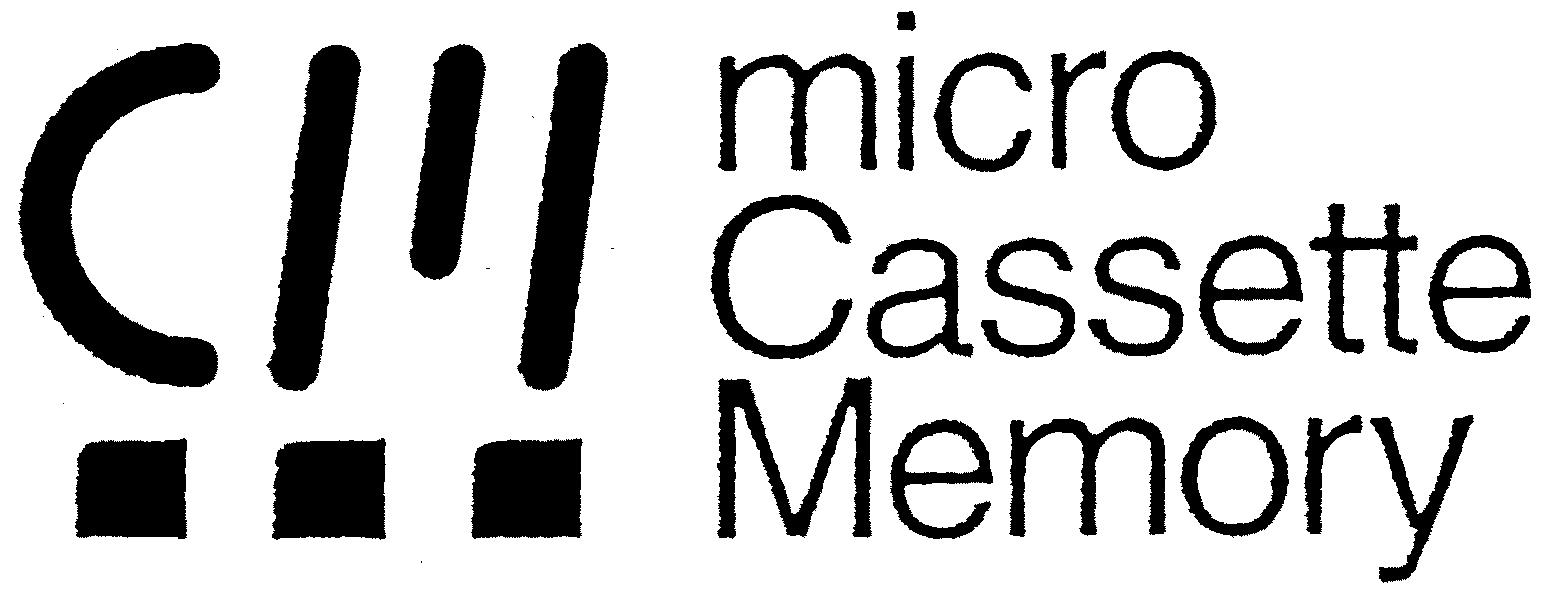 Paraqitja e markës CM micro Cassette Memory