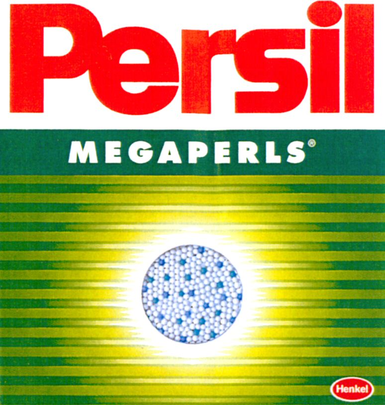 Paraqitja e markës Persil MEGAPERLS