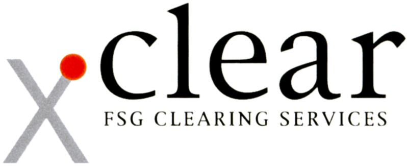 Paraqitja e markës X clear FSG CLEARING SERVICES