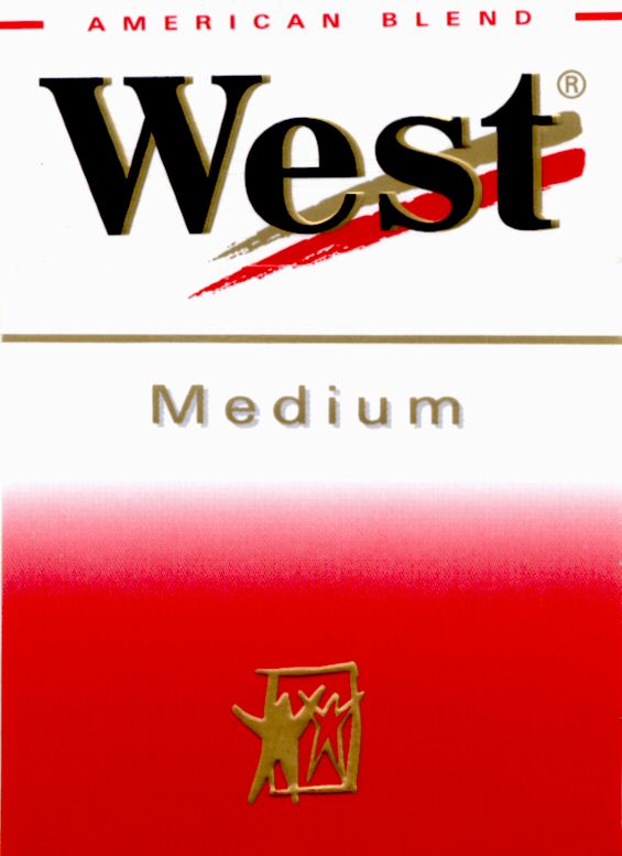 Paraqitja e markës West Medium AMERICAN BLEND