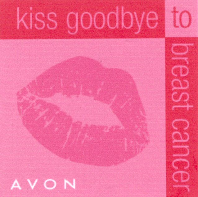 Paraqitja e markës AVON kiss goodbye to breast cancer