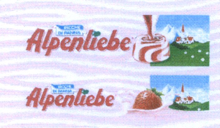 Paraqitja e markës Alpenliebe