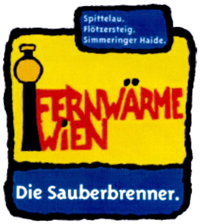 Paraqitja e markës FERNWARME WIEN Die Sauberbrenner