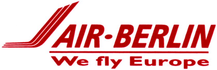Paraqitja e markës AIR-BERLIN We fly Europe