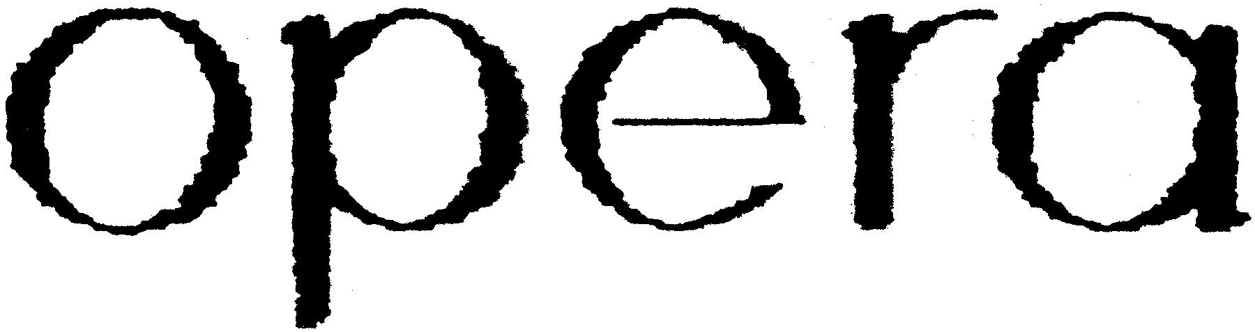 Paraqitja e markës opera