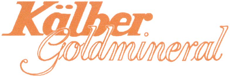 Paraqitja e markës Kalber Goldmineral