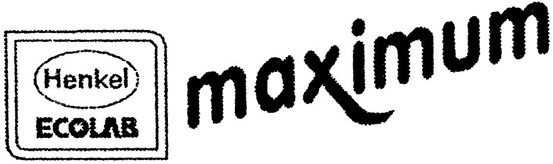Paraqitja e markës Henkel ECOLAB maximum