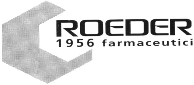 Paraqitja e markës ROEDER 1956 farmaceutici