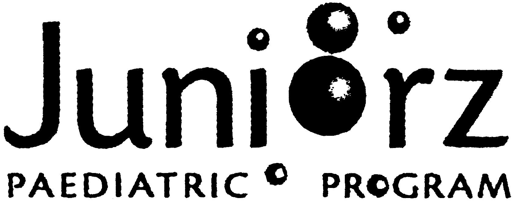 Paraqitja e markës Juniorz PAEDIATRIC PROGRAM
