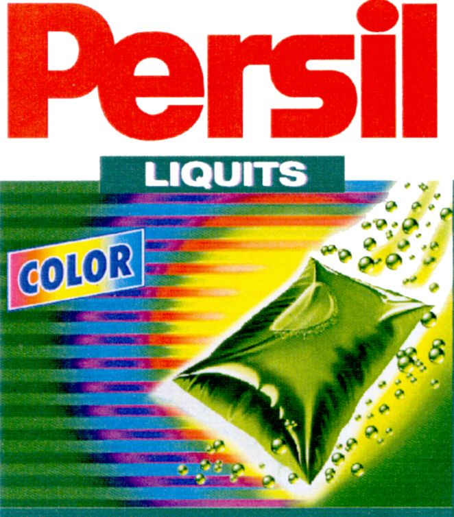 Paraqitja e markës Persil LIQUITS COLOR