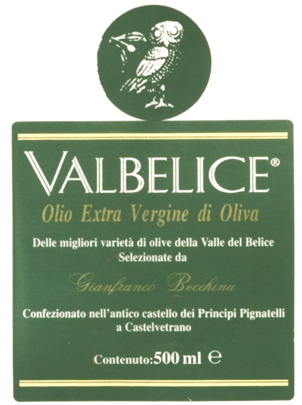 Paraqitja e markës VALBELICE Olio Extra Vergine di Oliva