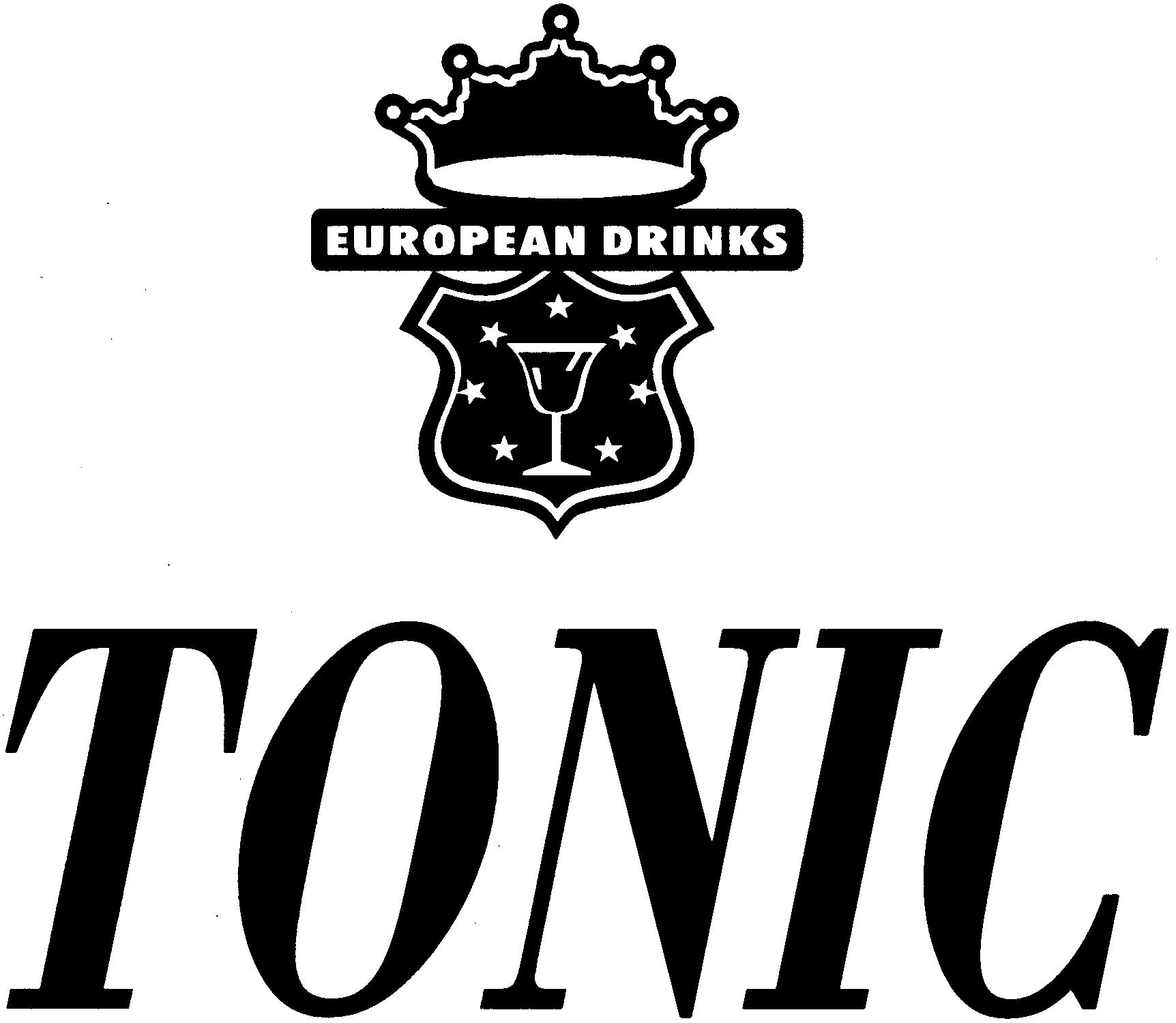 Paraqitja e markës EUROPEAN DRINKS TONIC