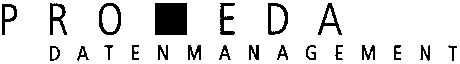 Paraqitja e markës PRO EDA DATENMANAGEMENT