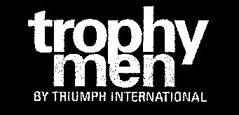 Paraqitja e markës trophy men BY TRIUMPH INTERNATIONAL