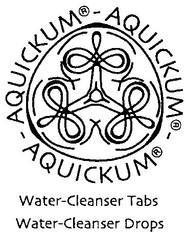 Paraqitja e markës AQUICKUM Water-Cleanser Tabs Water-Cleanser Drops