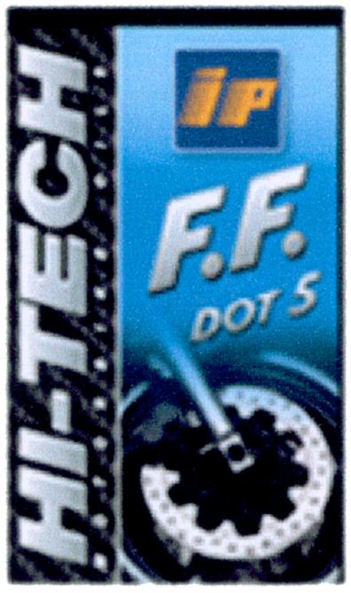 Paraqitja e markës HI-TECH MOTORBIKE OILS F.F. DOT S