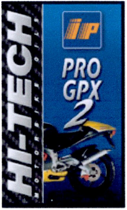 Paraqitja e markës HI-TECH MOTORBIKE OILS PRO GPX 2