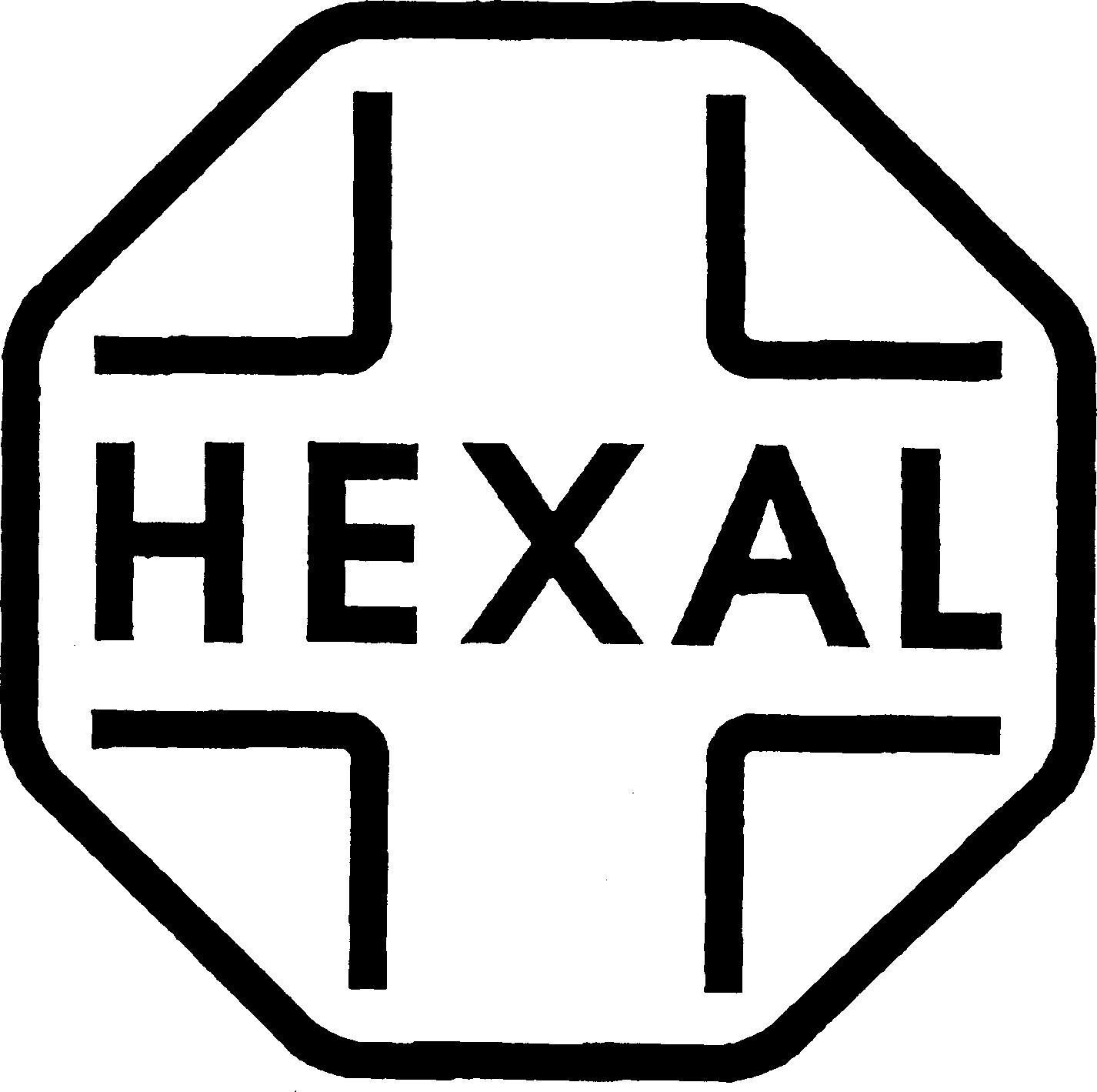 Paraqitja e markës HEXAL