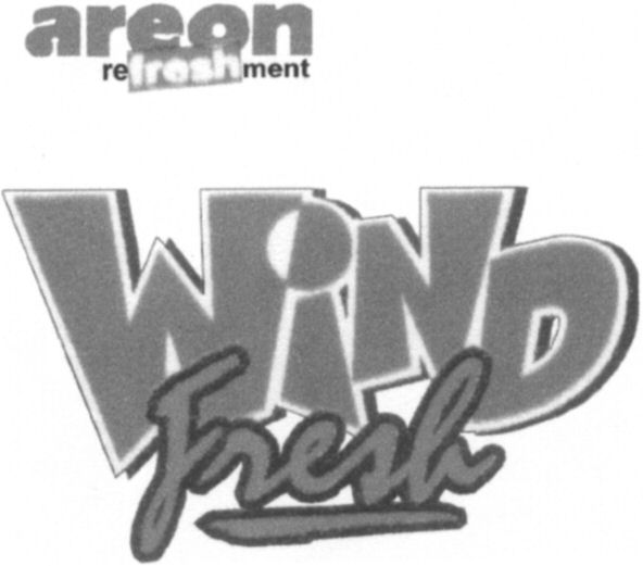 Paraqitja e markës areon refreshment WIND Fresh