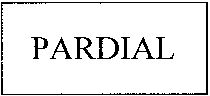 Paraqitja e markës PARDIAL