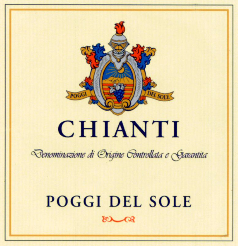 Paraqitja e markës CHIANTI POGGI DEL SOLE