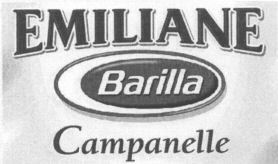 Paraqitja e markës EMILIANE Barilla Campanelle