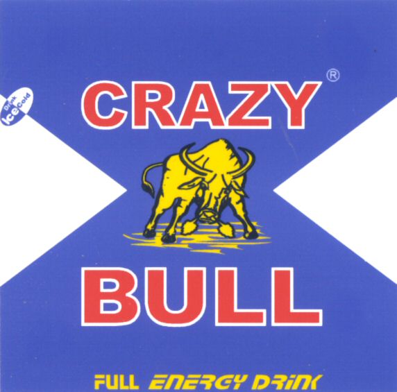 Paraqitja e markës CRAZY BULL FULL ENERGY DRINK