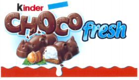 Paraqitja e markës Kinder CHOCO fresh