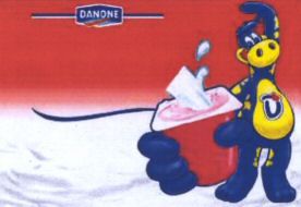 Paraqitja e markës DANONE