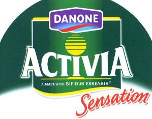 Paraqitja e markës DANONE ACTIVIA Sensation