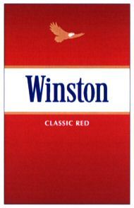 Paraqitja e markës Winston CLASSIC RED