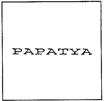 Paraqitja e markës PAPATYA