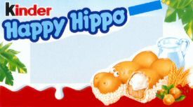 Paraqitja e markës Kinder Happy Hippo
