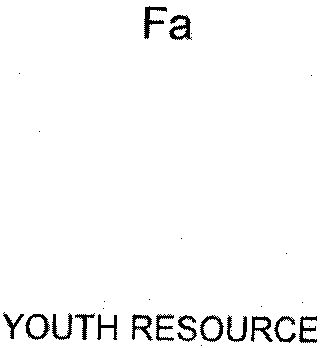 Paraqitja e markës Fa YOUTH RESOURCE