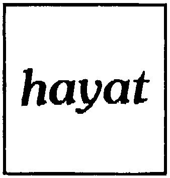 Paraqitja e markës hayat