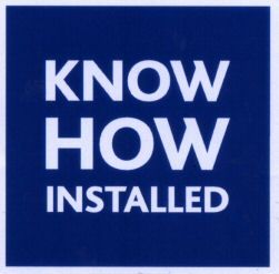 Paraqitja e markës KNOW HOW INSTALLED