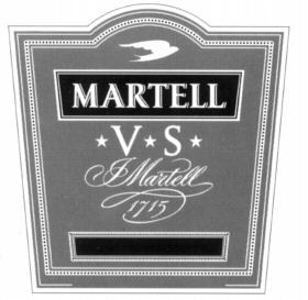 Paraqitja e markës MARTELL VS F Martell 1715