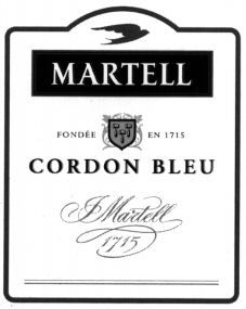Paraqitja e markës MARTELL CORDON BLEU